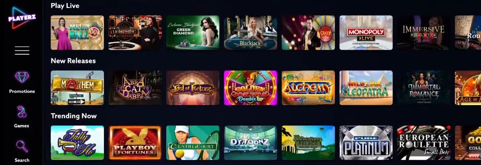 Join live casino and spin trending slots